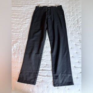 Men's Black Dress Slacks - Classic Tailored Look